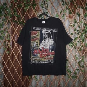 XL - Vintage Y2K alice Cooper tour horror movie 2000s tshirt